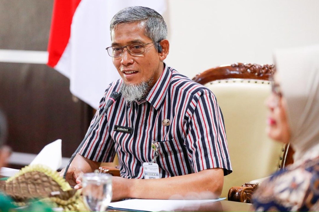 Sekda Jateng, Sumarno dalam rapat paripurna DPRD Jateng, di Gedung DPRD Jateng, Selasa (30/12/2025). Foto: dokumentasi/istimewa