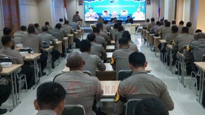 Sertifikasi dai polisi yang digelar Polda dan Kemenag Jateng di Aula lt.2 Markas Polda Jateng, Rabu (3/12/2025). Foto: dokumentasi