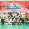 Turnamen “Tiba Tiba Badminton” Jurnalis FC Dinilai Jadi Terobosan Kreatif untuk Kekompakan dan Kaderisasi Wartawan