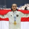 Debut di SEA Games, Atlet MMA Putri Asal Rembang Langsung Sabet Emas