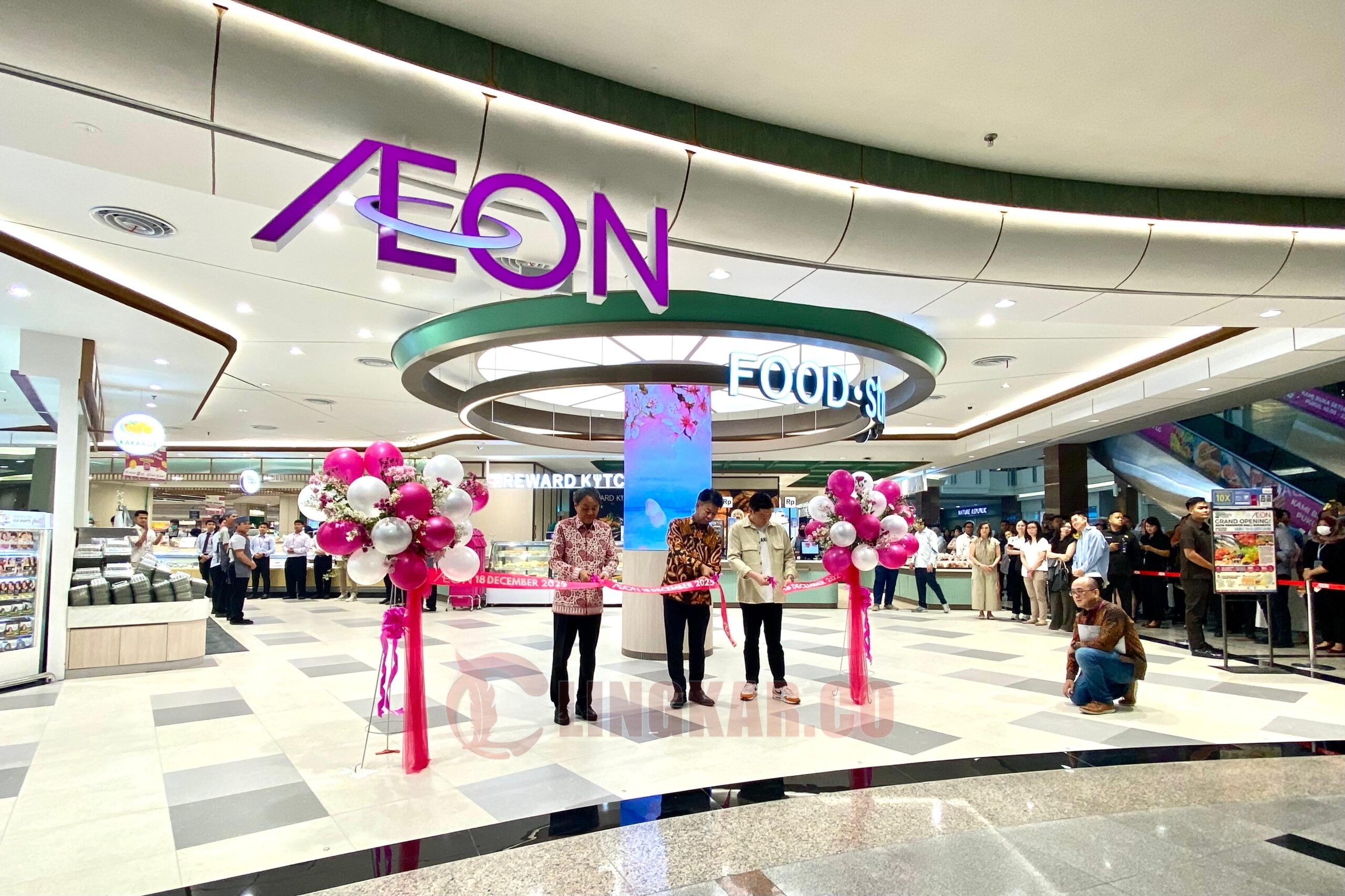 AEON Indonesia resmi membuka gerai supermarket ke-13 di Pakuwon Mall Surabaya. (dok AEON Indonesia)