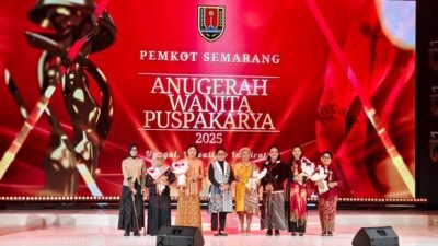 Peraih Anugerah Wanita Puspakarya 2025. (dok Pemkot Semarang)