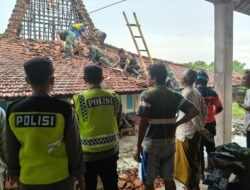Angin Puting Beliung Rusak 56 Rumah di Desa Gebang Pati