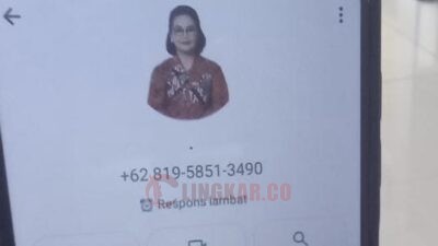 Penipuan WhatsApp menggunakan foto Wali Kota Semarang, Agustina Wilujeng. (dok Istimewa)