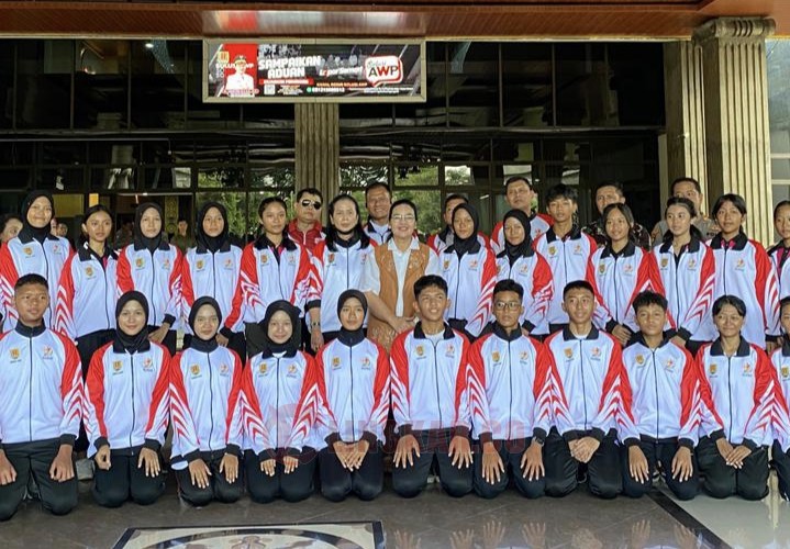 Perwakilan Forbasi Kota Semarang yang akan berlaga di FORDA Jateng 2025 di Surakarta. (dok Istimewa)