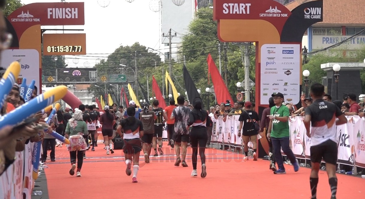 Ribuan pelari ikuti Semarang 10 K. (dok Pemkot Semarang)