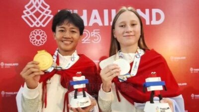 Skater Indonesia, Basral Gaito (kiri) . Foto: istimewa/Lingkar.co