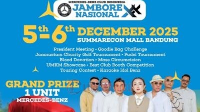 Klub Mercy Terbesar, MB Club INA Siap Gelar Jambore Nasional Ke-20 di Bandung