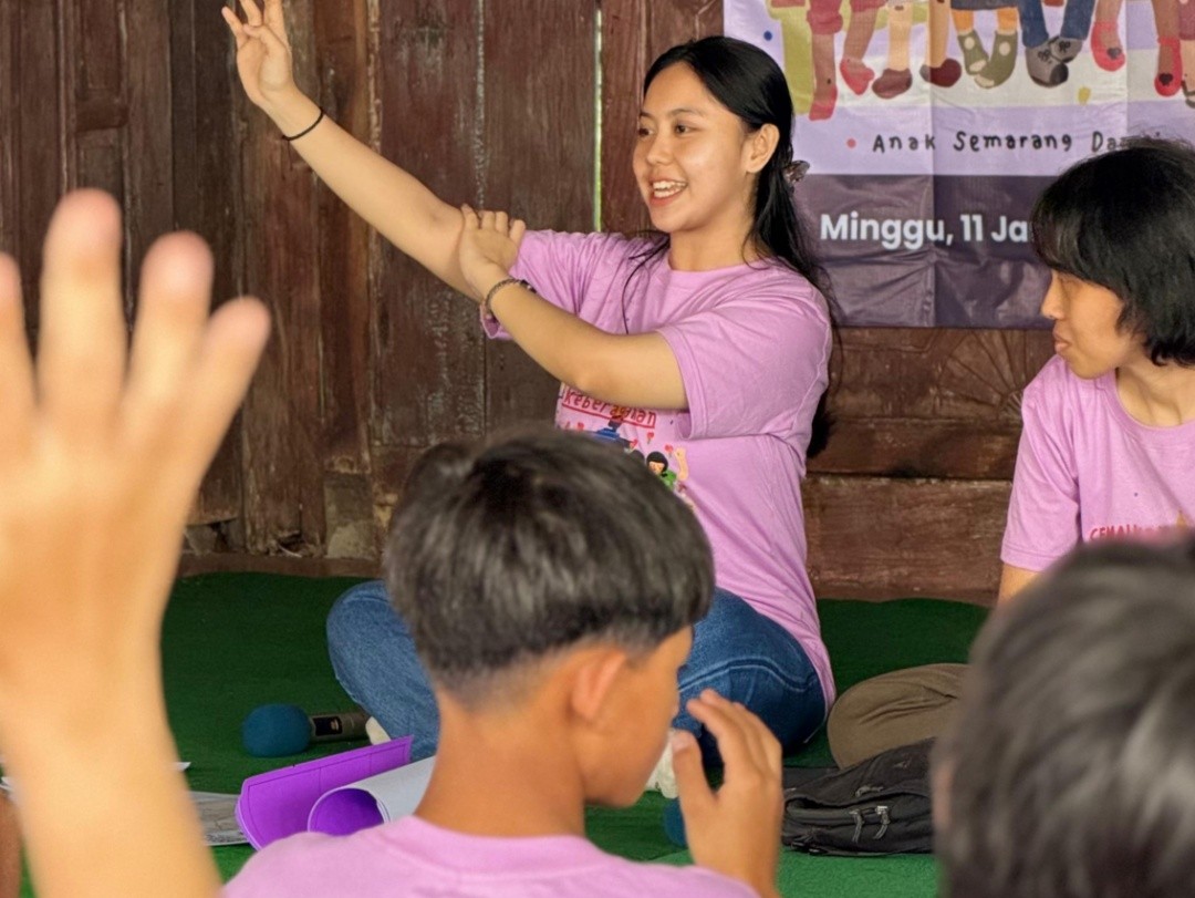 Salah satu kegiatan Anak Semarang Damai di di Desa Wisata Srumbung, Bandungan, Kabupaten Semarang, Jawa Tengah, Minggu (11/1/2026). Foto: istimewa