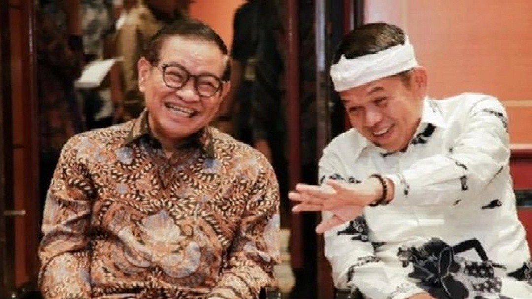 Pramono Anung dan Kang Dedi Mulyadi (KDM). Foto: istimewa