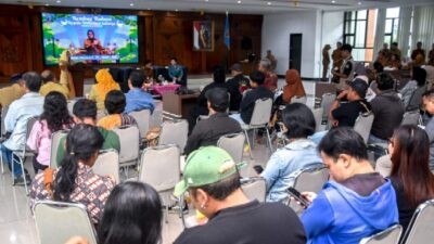 Rembug Budaya yang digelar di Ruang Kaloka Lantai 4 Gedung Setda Kota Salatiga, Jawa Tengah, Selasa (13/1/2026). Foto: dokumentasi