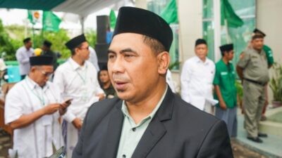 Wakil Gubernur Jawa Tengah, Taj Yasin Maimoen saat menghadiri acara Istighotsah dan Pembinaan Organisasi dalam rangka Hari Lahir Nahdlatul Ulama (Harlah NU) dan peringatan Isra Mikraj Nabi Muhammad SAW di Gedung MWCNU Kaliwungu, Kabupaten Kendal, Jumat (16/1/2026). Foto: dokumentasi/istimewa