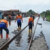 Genangan Mulai Surut, KAI Daop 4 Semarang Fokus Kebut Normalisasi Jalur Kereta Api