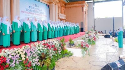 Lantik Fatayat NU Kabupaten Kendal, Margareth Ajak Teguhkan Lima Pilar Organisasi Digdaya