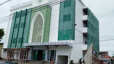 Penampakan gedung PCNU Kota Semarang setelah dibangun ulang. Foto: Rifqi/Lingkar.co
