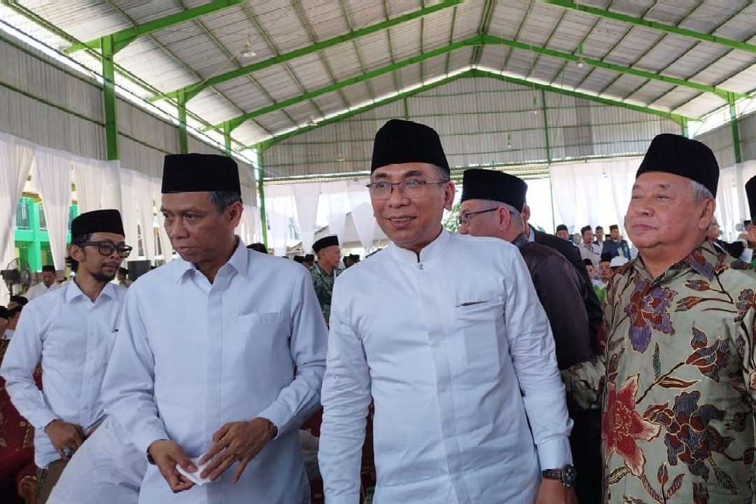 Ketua Umum PBNU KH Yahya Cholil Staquf dalam sebuah kesempatan di PWNU Jawa Tengah. Foto: dokumentasi