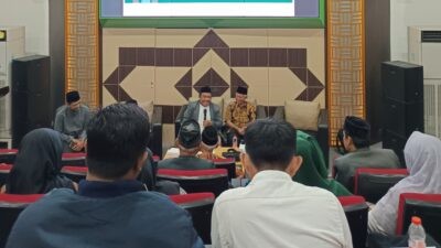 Lokakarya Imsakiyah Ramadan 1447 H/2026 M yang digelar oleh Lembaga Penelitian dan Pengabdian kepada Masyarakat (LP2M) UIN Walisongo Semarang, Selasa (27/1/2026). Foto: dokumentasi