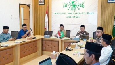 Rapat panitia 1 abad Nahdlatul Ulama PWNU Jawa Tengah. Foto: dokumentasi