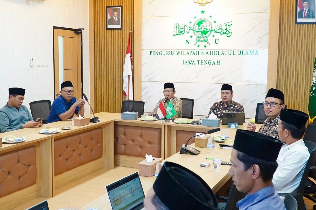 Rapat panitia 1 abad Nahdlatul Ulama PWNU Jawa Tengah. Foto: dokumentasi