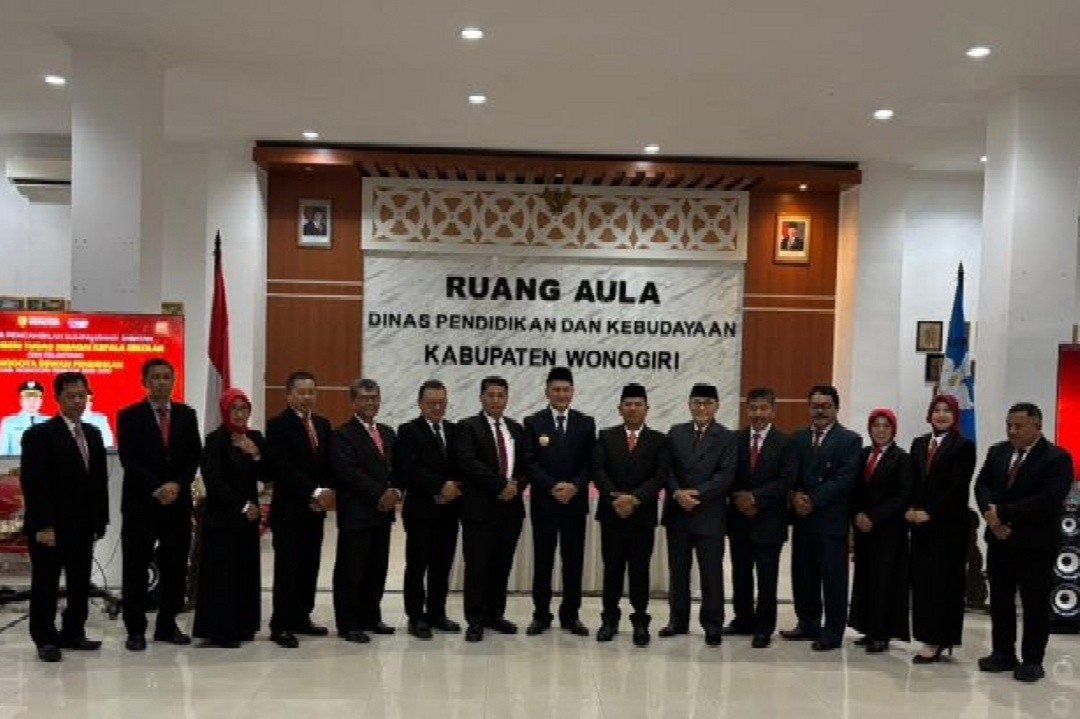 Dewan Pendidikan Wonogiri dan 134 Kepala Sekolah Resmi Dilantik