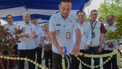 Bupati Boyolali, Agus Irawan meresmikan gedung baru UPT Metrologi Legal Disdagperin Kabupaten Boyolali. Rabu (7/1/2026). Foto: dokumentasi