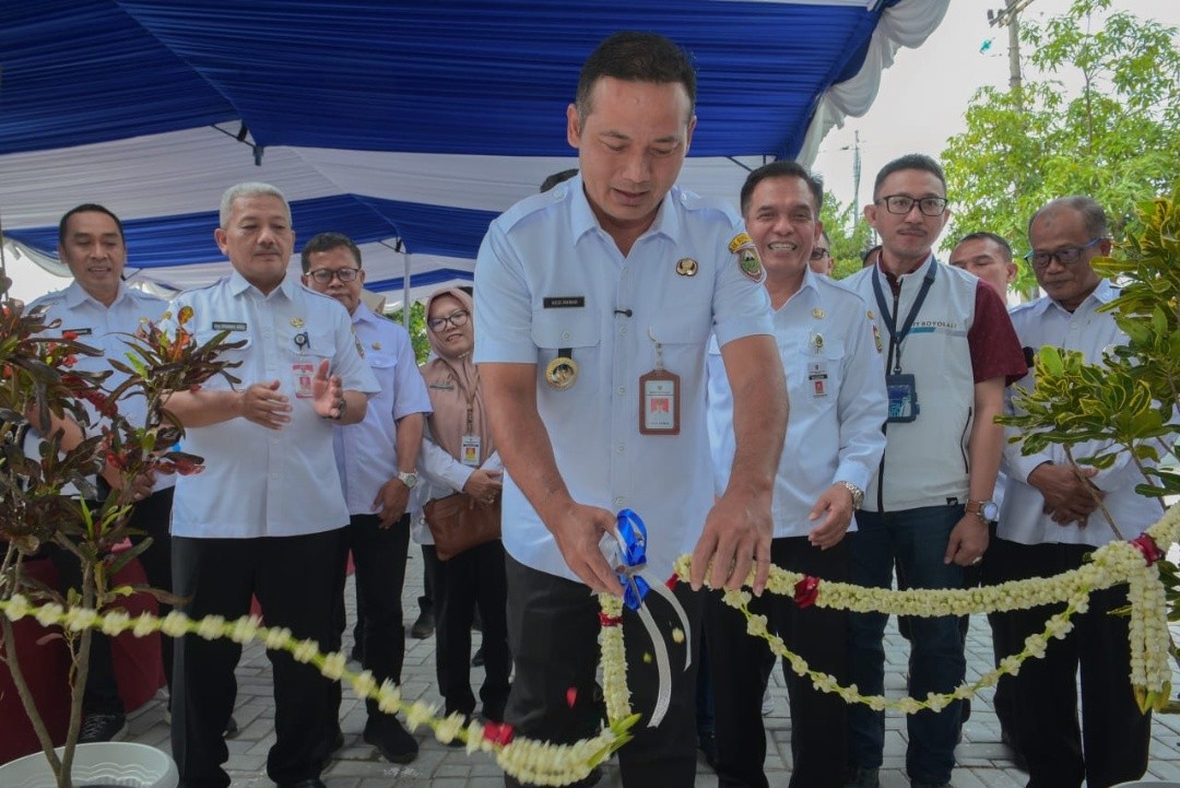 Bupati Boyolali, Agus Irawan meresmikan gedung baru UPT Metrologi Legal Disdagperin Kabupaten Boyolali. Rabu (7/1/2026). Foto: dokumentasi