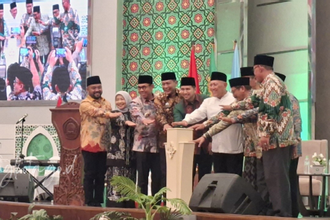 Kick off 1 abad NU di Auditorium Prof. Dr. KH M. Tolchah Hasan Universitas Islam Malang (Unisma), Rabu (7/1/2026), Kota Malang, Jawa Timur. Foto: dokumentasi/istimewa