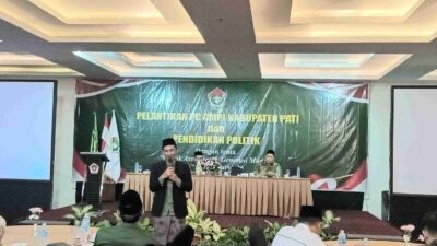 Hadiri Pelantikan GMPI Pati, Gus Wafa: Pemuda Harus Jadi Motor Perubahan, Bukan Penonton Politik