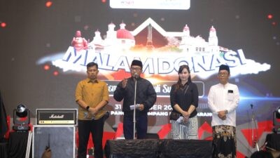 Wakil Wali Kota Semarang, Iswar Aminuddin buka perayaan tahun baru dengan kegiatan doa bersama lintas agama. (dok Pemkot Semarang)