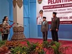 Ady Setiawan Resmi Jabat Dirut PDAM Tirta Moedal, SPAM Barat-Timur Jadi Prioritas