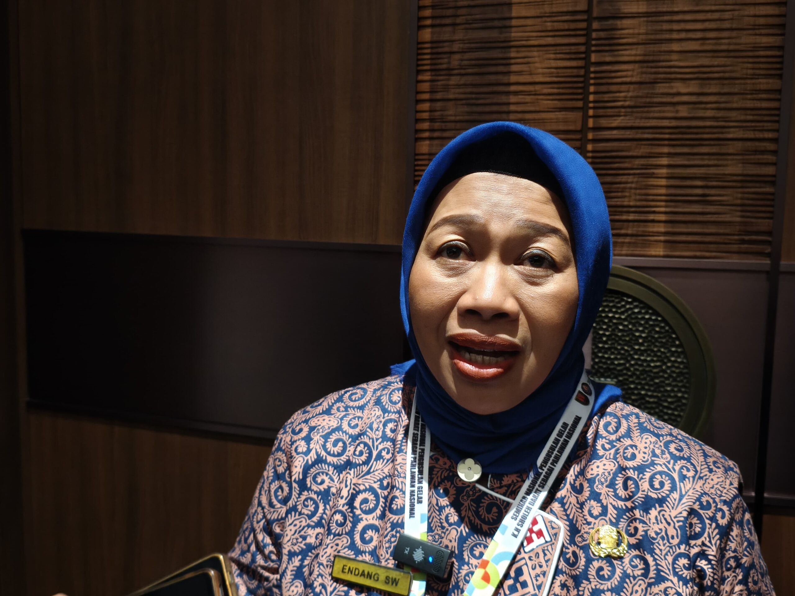 Kepala Dinas Sosial Kota Semarang, Endang Sarwiningsih. (dok Alan Henry)