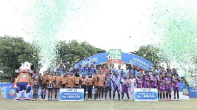 Para juara MilkLife Soccer Challenge (MLSC) Semarang Seri 2 2025–2026. (dok MLSC)