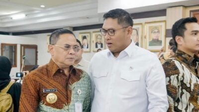 Ketua DPD Partai Gerindra Jawa Tengah, Sudaryono bersama Bupati Pati, Sudewo. (dok Instagram sudewoofficial)