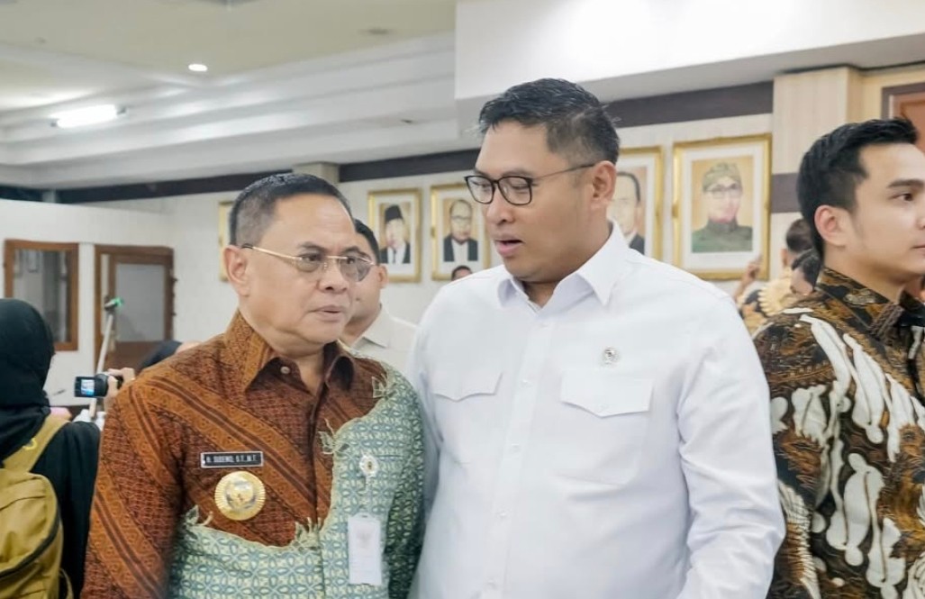 Ketua DPD Partai Gerindra Jawa Tengah, Sudaryono bersama Bupati Pati, Sudewo. (dok Instagram sudewoofficial)
