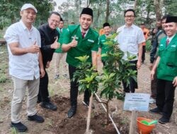 Tanam Alpukat, GP Ansor Jateng dan BUMN Sinergi Gemakan Gerakan Indonesia Asri dari Boyolali