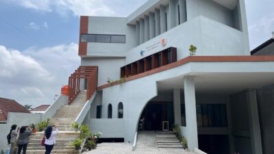 Pembangunan perpustakan Kota Semarang. (dok Pemkot Semarang)