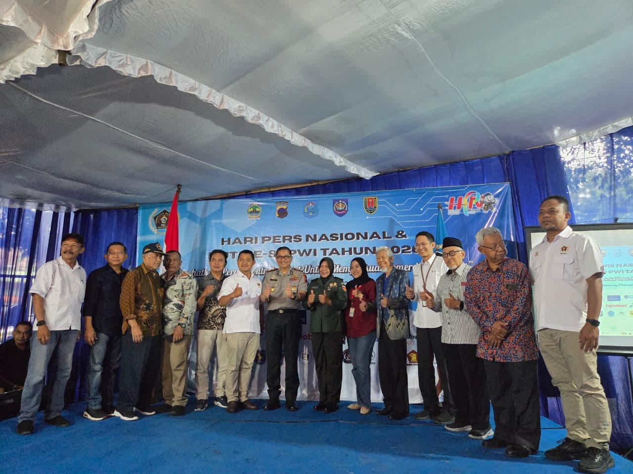 PWI Jateng gelar tasyakuran Hari Pers Nasional (HPN) 2026 di Gedung Pers PWI Jawa Tengah, Semarang. (dok PWI Jateng)