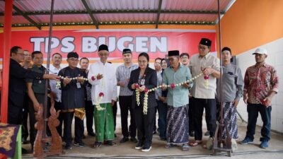 Peresmian Tempat Pembuangan Sampah (TPS) Bugen yang berlokasi di Kelurahan Tlogosari Wetan, Kecamatan Pedurungan. (dok Pemkot Semarang)