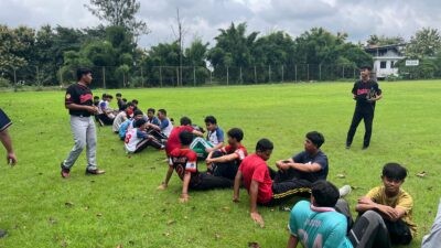 Penjaringan atlet Porprov Jateng 2026 Pengcab Perbasasi Kota Semarang. (dok Istimewa)