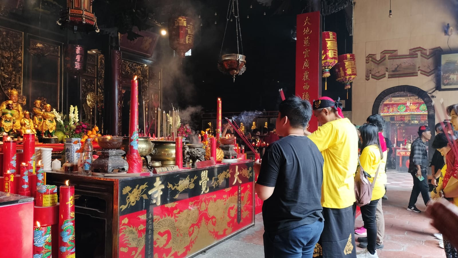 Rangkaian perayaan Imlek dan Pasar Imlek Semawis (PIS) 2026 halaman Klenteng Tay Kak Sie. (dok Istimewa)