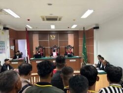 JPU Kejari Batam Kukuh Tuntut Mati Enam ABK Pembawa Sabu Nyaris 2 Ton