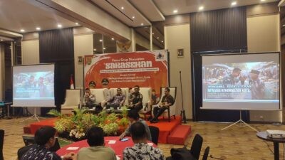 Kesbangpol Kota Semarang gelar FGD Sarasehan dalam peningkatan lingkungan yang aman. (dok Istimewa)