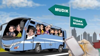 Ilustrasi aplikasi Lalulintas dan arus mudik. Foto: istimewa