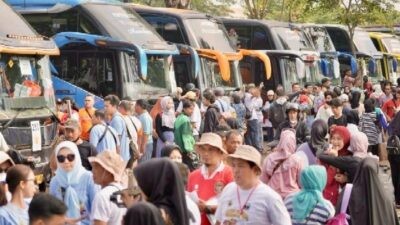 Jelang Lebaran 2026, 325 Armada Mudik Gratis Jateng Mulai Penuhi TMII, Siap Angkut 16 Ribu Pemudik