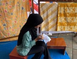 Sambut Pemudik, Museum Batik Buka Stand di Posko Mudik Kawasan Monumen Kota Pekalongan