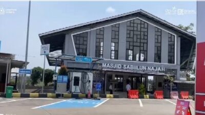 Salah satu masjid di kabupaten Kendal yang melaksanakan program Masjid Ramah Pemudik. Foto: istimewa