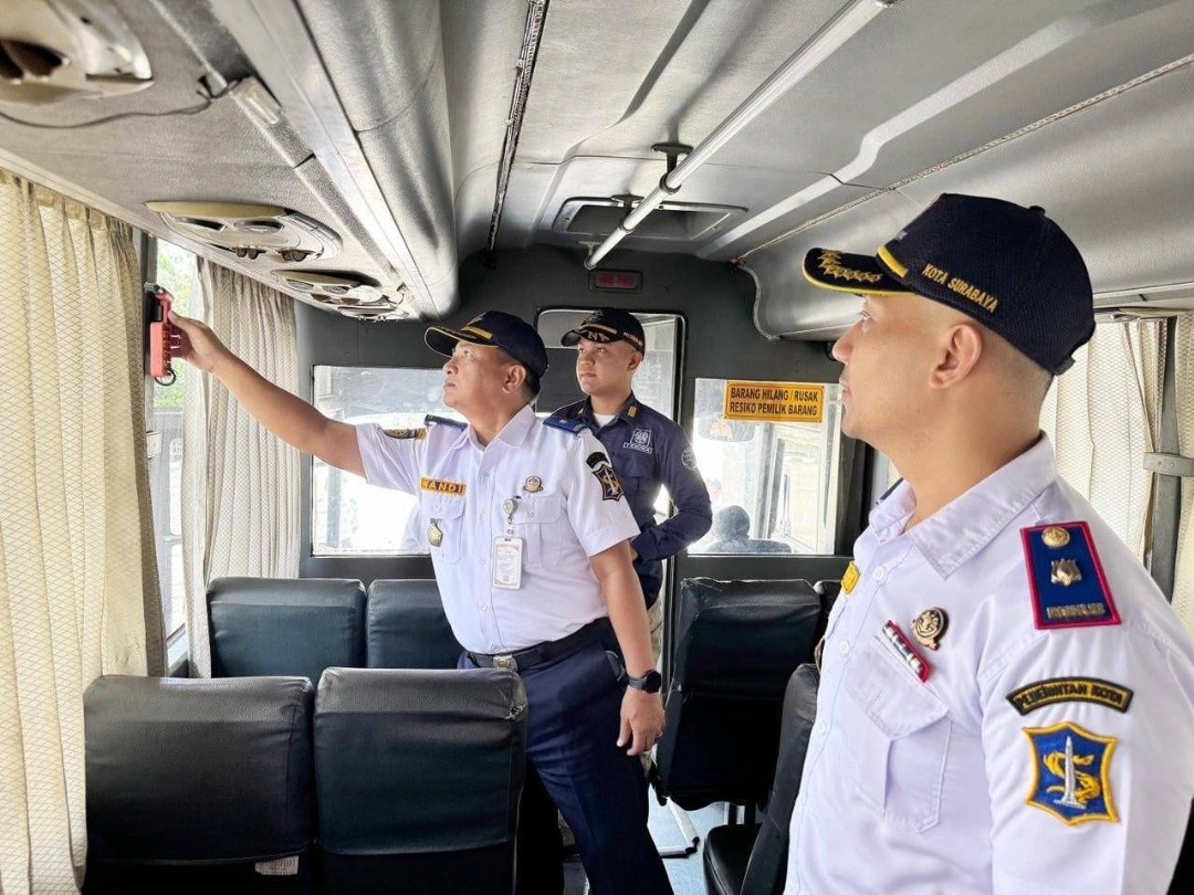 Jelang Puncak Arus Mudik, Dishub Surabaya Tingkatkan Pengawasan Kelayakan Angkutan Umum