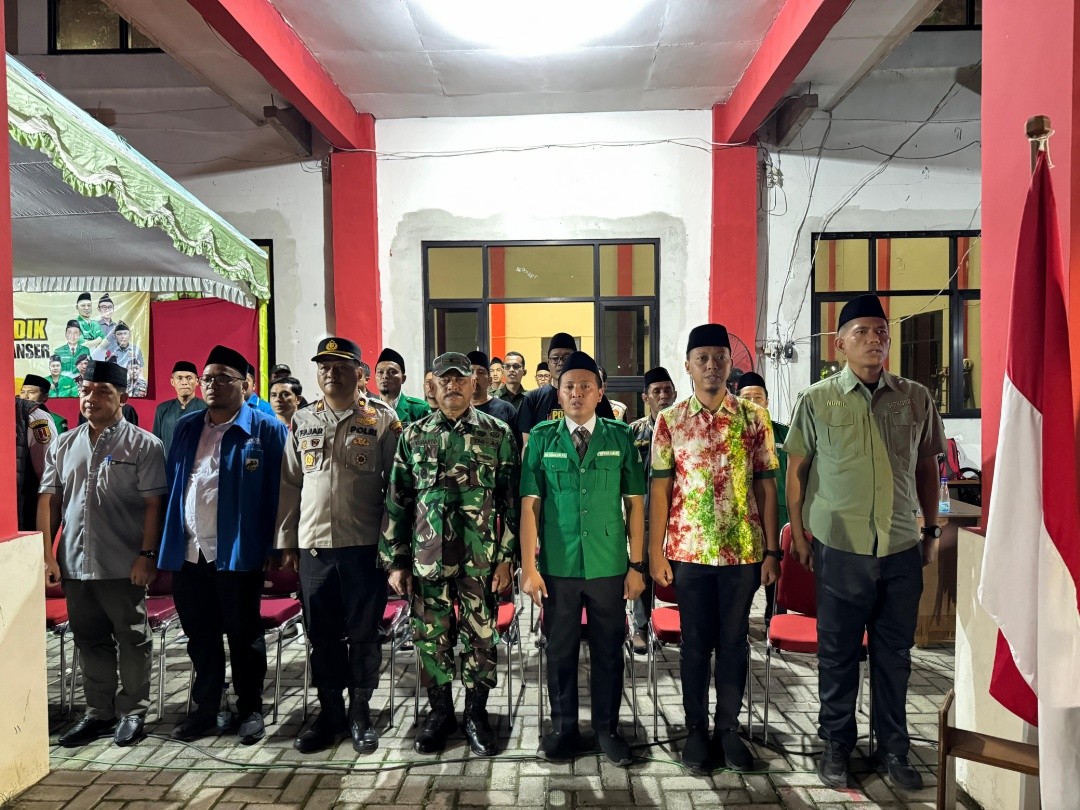 Suasana pembukaan posko siaga mudik lebaran 2026 GP Ansor Kota Semarang. Foto: dokumentasi