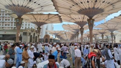 Bus Jemaah Umroh Asal Indonesia Terbakar Saat Menuju ke Madinah