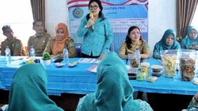 Kegiatan pembinaan terhadap Desa Percontohan dalam Usaha Peningkatan Pendapatan Keluarga (UP2K) di Nagori Karang Anyar, Kecamatan Gunung Maligas, Provinsi Sumatera Utara, Senin (30/3/2026). Foto: dokumentasi